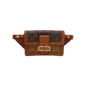 Louis Vuitton Monogram Leather Brown Dauphine Bum Bag Body